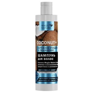 MAGIC NATURE Шампунь для волос COCONUT+ с натуральным кокосовым маслом 250.