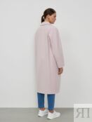 Пальто светло-розовое с шерстью (56) Lalis