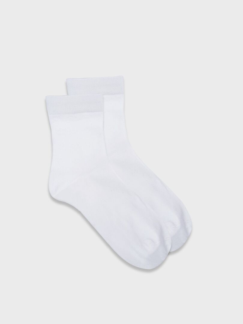 Белые хлопковые носки (38-40) Elis