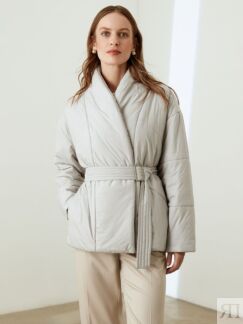 Куртка в стиле кимоно светло-серая (48) Elis