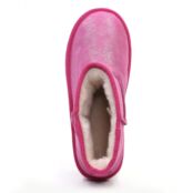 Детские ботинки из овчины (угги) EMU Australia, розовые