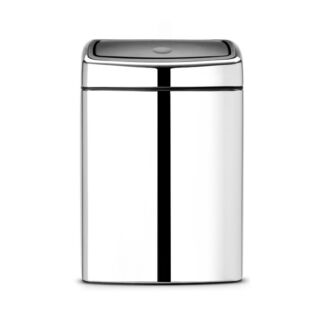 Ведро для мусора Brabantia Touch Bin прямоугольное, 10л