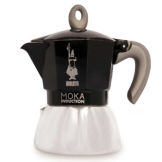 Кофеварка гейзерная Bialetti Moka Induction Nera, 4 порции