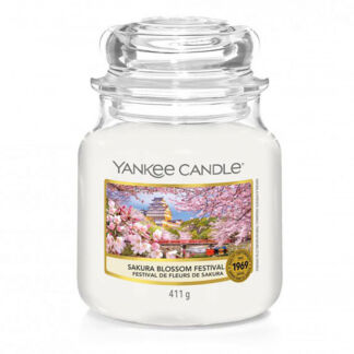 Свеча средняя Yankee Candle Фестиваль цветения сакуры