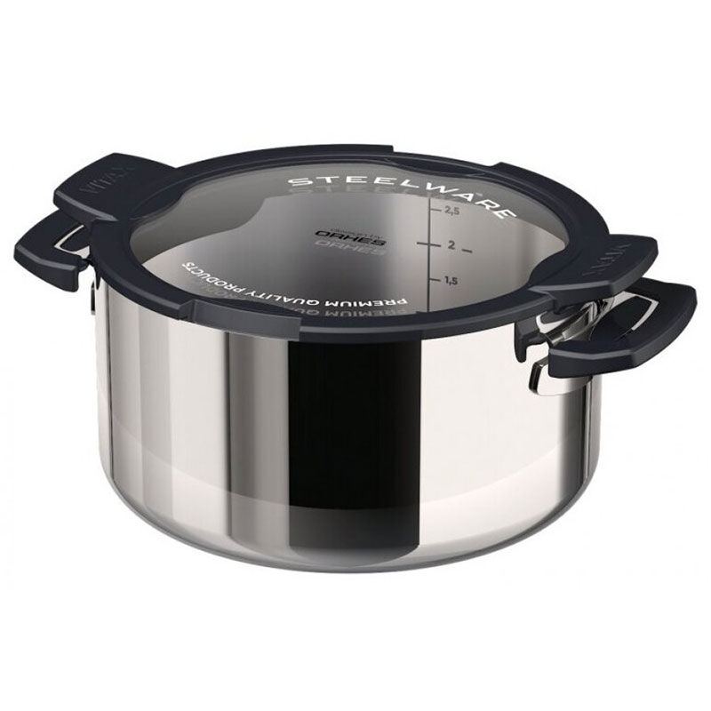 Кастрюля с крышкой Vitax Compact Chef 2,9л VX-3801 фото 1