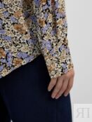Блуза с цветочным принтом (44) Elis