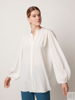 Блуза с объемными рукавами (50) Elis