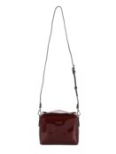 Женская сумка кросс-боди Maison Pourchet, бордовая