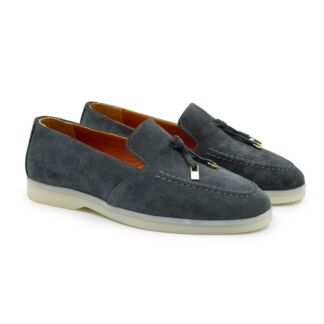 Женские лоферы Clarks, серые