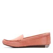 Женские мокасины Clarks, оранжевые