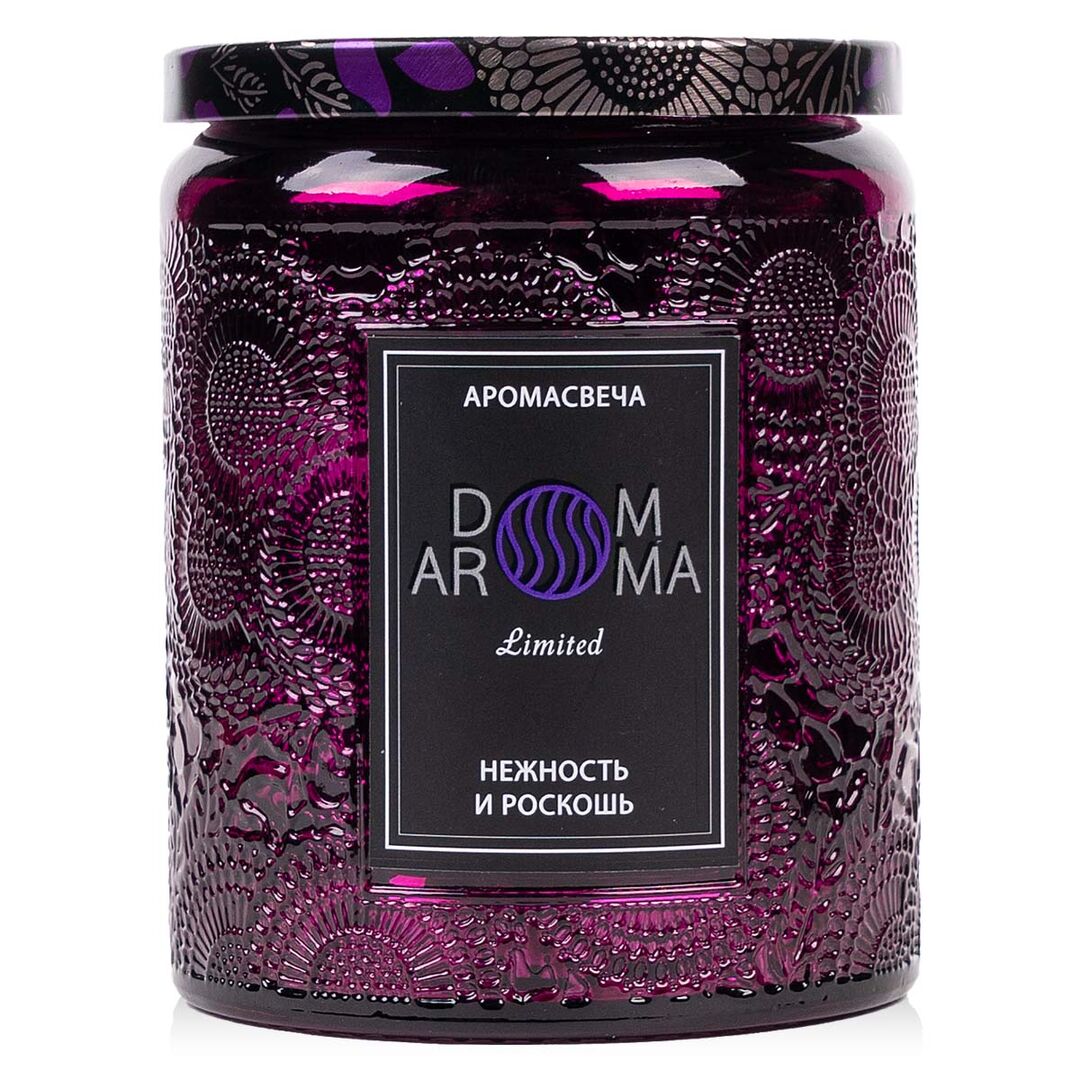 Свеча ароматическая Dom Aroma Лимитед Нежность и Роскошь 2320 фото 1