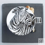 Кружка с крышкой Taitu Wild Spirit Zebra