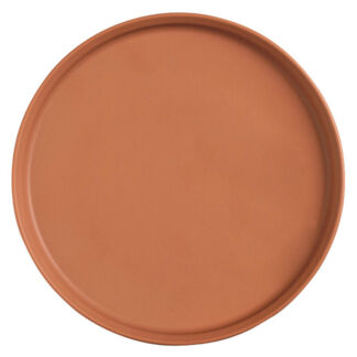 Тарелка обеденная Kutahya U-Form, цвет коричневый