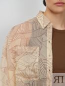 Легкая блуза с принтом (54) Lalis