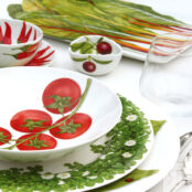 Тарелка суповая Taitu Freedom. Vegetable 20,5см