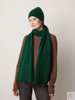 Комплект шапка-шарф зеленые (шапка 54-56, шарф 178*30) Elis