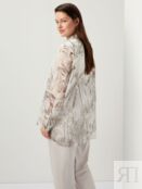 Блуза с принтом лёгкая светлая (48) Lalis