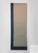 Многоцветный шарф с короткой бахромой (70*180) Elis