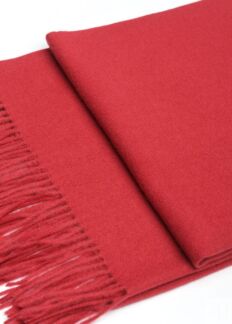 Тёплый бордовый шарф (70*180) Elis