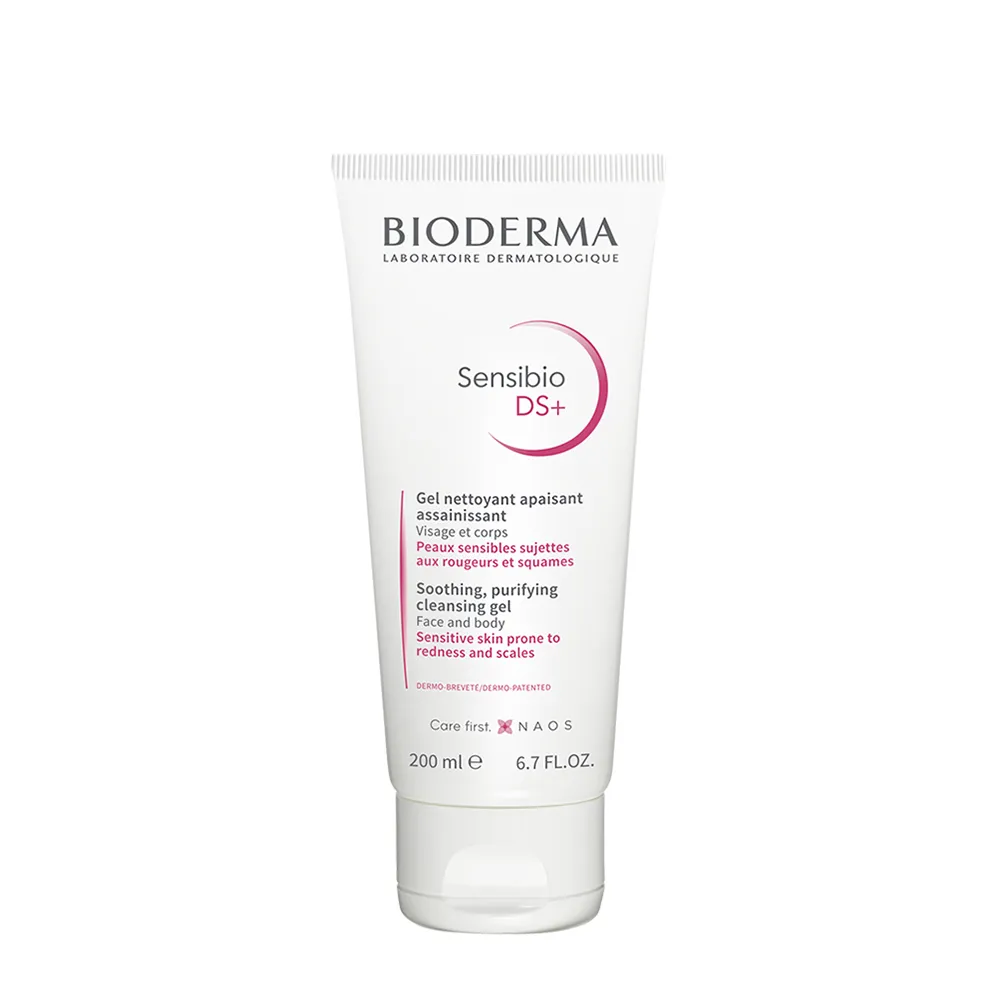 BIODERMA Гель очищающий сенсибио / DS+ 200 мл BIODERMA 28713B фото 1