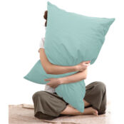 Подушка среднего размера из синтетики Big pillow  65 x 100 см синий