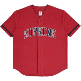 Рубашка Supreme x Timberland Baseball, красный