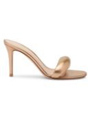 Кожаные мюли Fashion Bijoux Gianvito Rossi, золотой