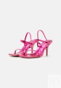 Босоножки на каблуке Simmi London, ярко-розовый S3W11A01L-J11 | hot pink фото 3