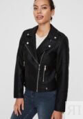 Куртка из искусственной кожи Vero Moda, черный VE121U09P-Q11 | black фото 4