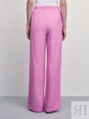 Льняные брюки с эластичным поясом Zarina