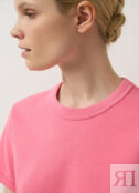 Базовая футболка розовая O`Stin