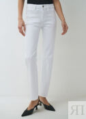 Узкие прямые джинсы, Белый O`Stin