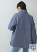 Куртка-рубашка на кнопках, Голубой O`Stin