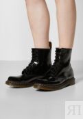 Ботильоны на шнуровке Dr. Martens, черный DO2-f27-0020-01 | black фото 3