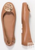 Балетные туфли Tory Burch T0711A00J-O11 | royal tan/gold фото 4