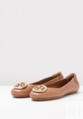 Балетные туфли Tory Burch T0711A00J-O11 | royal tan/gold фото 5