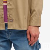 Рубашка Dickies Long Sleeve Work Shirt DK0A4Y26KHK1 | Khaki фото 5