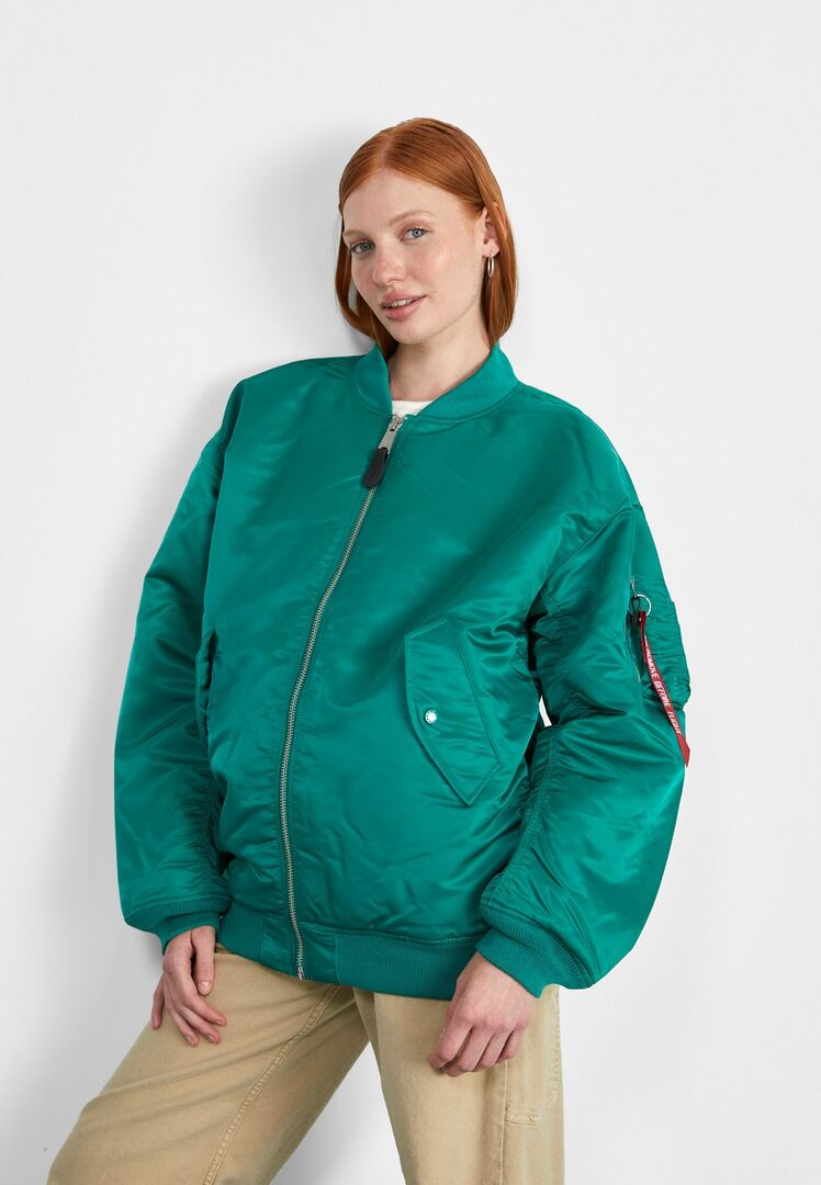 Куртка-бомбер Alpha Industries AL521U00Z-M11 | jungle green фото 1