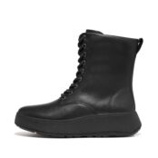 Ботинки FitFlop F-Mode Leather Lace-Up Flatform Ankle Boots