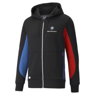 Толстовка Puma BMW Motorsport Full Zip, черный