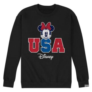 Мужская флисовая толстовка Disney's Minnie Mouse USA Licensed Character