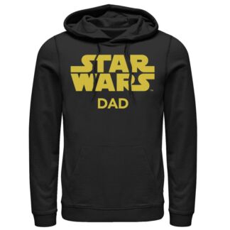 Мужская толстовка с логотипом Star Wars Dad Classic Title Licensed Characte