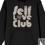 Мужская толстовка с рисунком Self Love Club Licensed Character