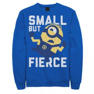 Мужской флисовый пуловер с рисунком Despicable Me Minions He Is Small But F