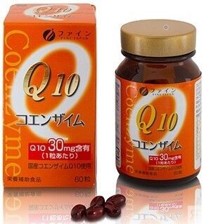 БАД Коэнзим Q10-30 с витамином В1 Fine Japan
