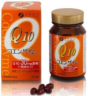 БАД Коэнзим Q10-30 с витамином В1 Fine Japan