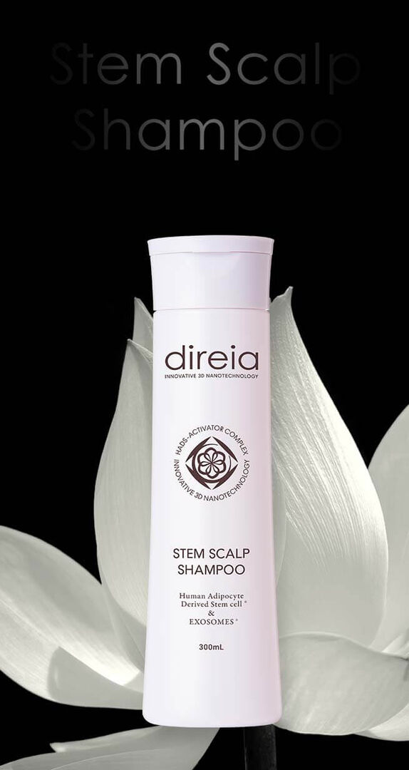 Ревитализирующий шампунь для волос и кожи головы Direia Stem Scalp Shampoo