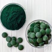 Зеленая водоросль спирулина в таблетках Algae Spirulina 100%