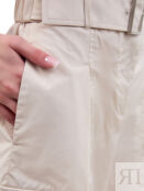 Свободные шорты с накладными карманами и регулируемым поясом PESERICO