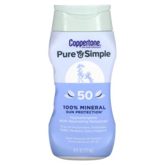 Минеральная Защита Coppertone SPF 50 от солнца, 177 мл